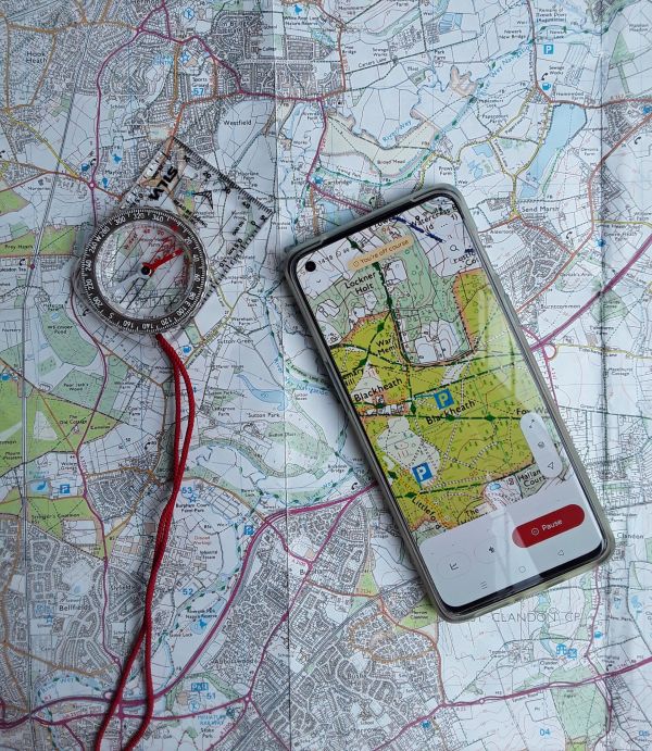 Map and compass